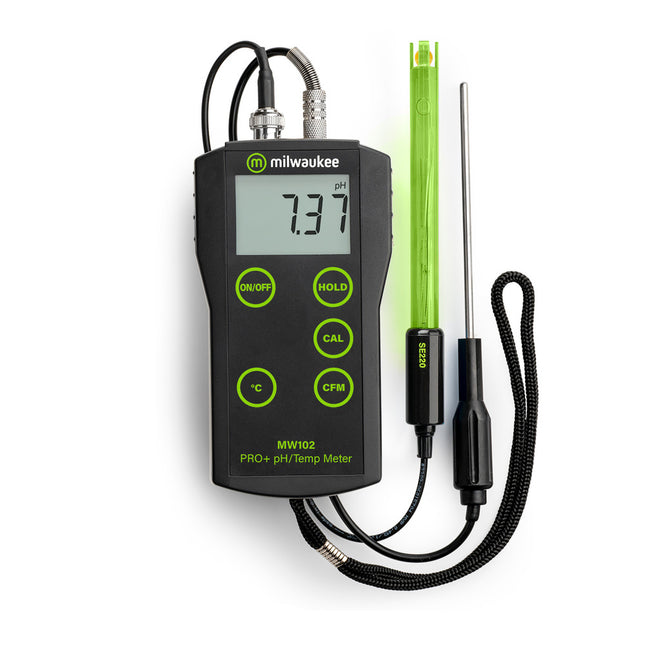 Milwaukee pH Meter w/ATC (Milwaukee# MW102)