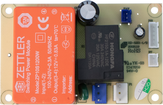 Komos Kegerator V2 - Replacement Main Circuit Board (KG401 / KG490)