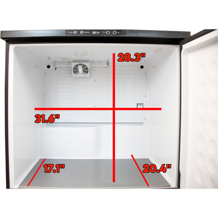 Komos Double-Wide Kegerator with Two Stainless Towers and NukaTap Faucets - PLACEHOLDER