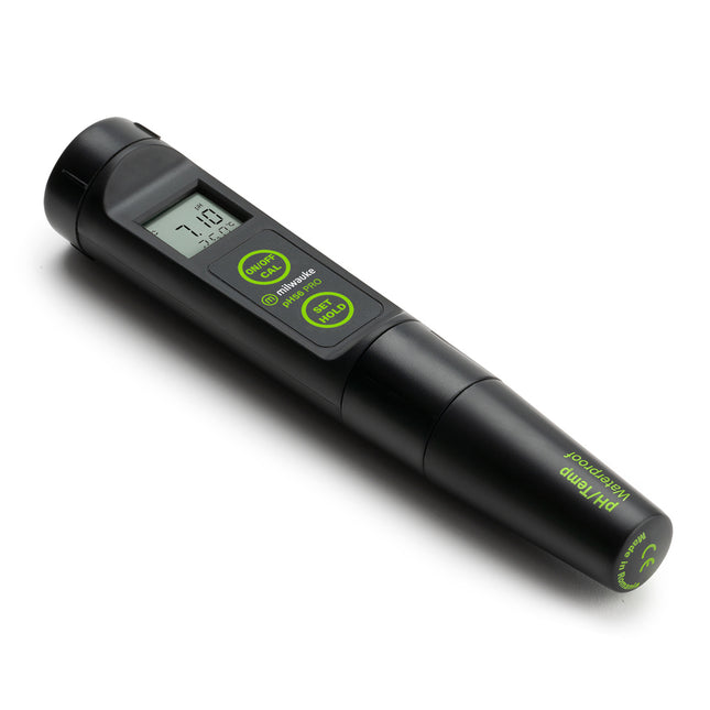 Deluxe pH Meter with Thermometer & ATC (Milwaukee# ph56)