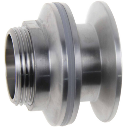 Stainless - 2 in. T.C. Weldless Bulkhead