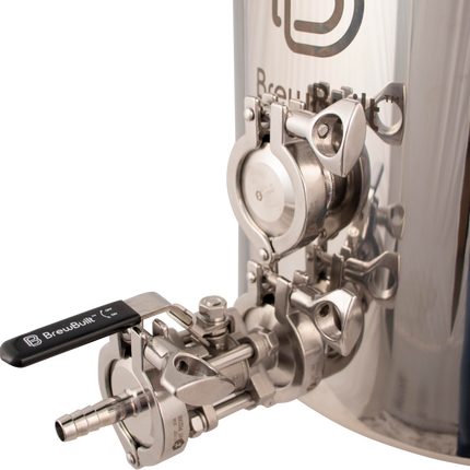 BrewBuilt Electric Brewing Kettle - T.C. x T.C. Ball Valve - PLACEHOLDER