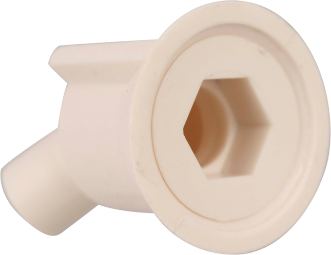 Drain Spout for Drip Tray - 40cm Recessed (two pieces: male and female) 