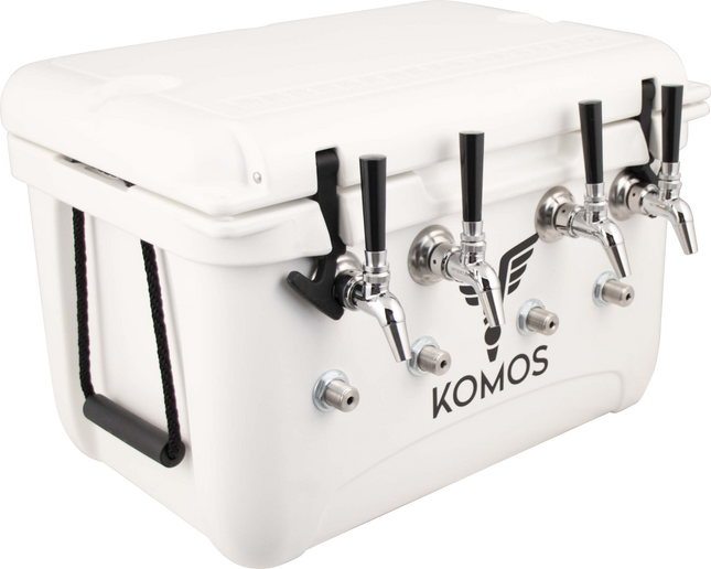KOMOS Rubicon 4 Tap Jockey Box - Front Entry