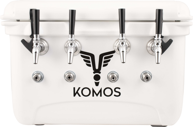 KOMOS Rubicon 4 Tap Jockey Box - Front Entry