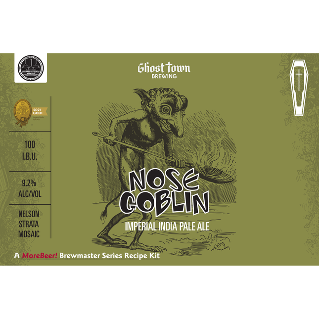 Kit (Extract) - Ghost Town Brewing Nose Goblin Imperial IPA - PLACEHOLDER
