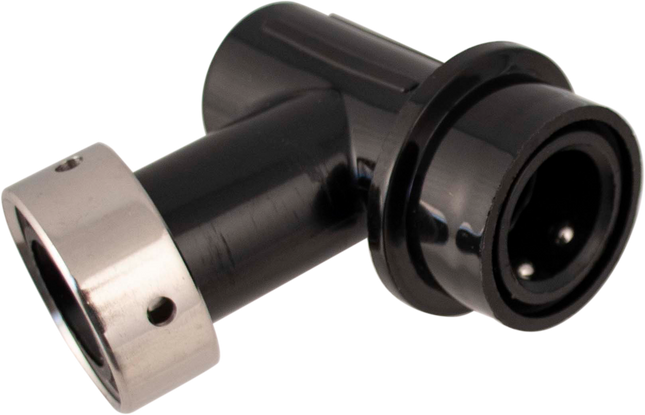 Ball Lock Bev Out (Black) - with Integrated Tap Shank & Collar