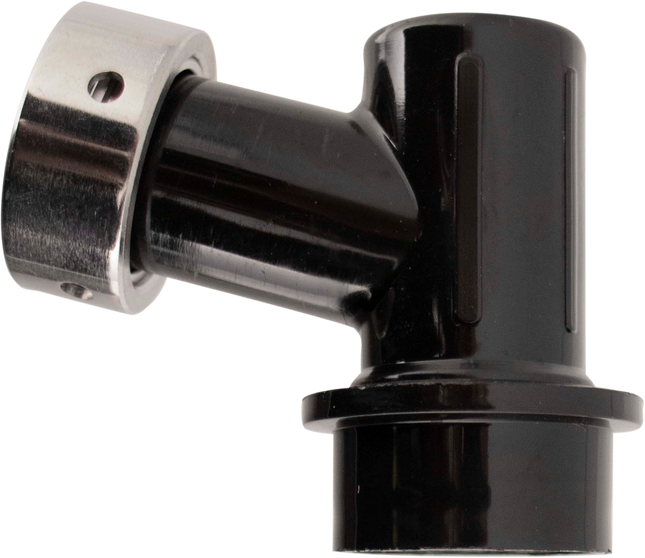 Ball Lock Bev Out (Black) - with Integrated Tap Shank & Collar