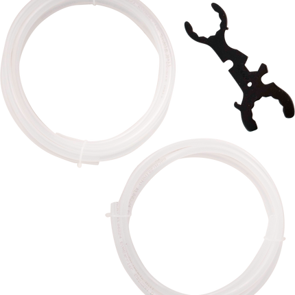 KOMOS Matte Black Tower Kit (Without Faucets) - TOWER & LINE KIT - PLACEHOLDER