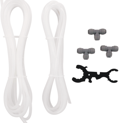 KOMOS Matte Black Tower Kit (Without Faucets) - TOWER & LINE KIT - PLACEHOLDER