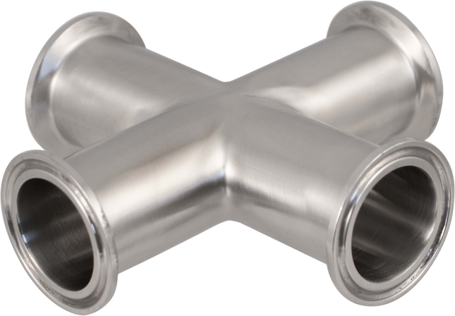 Tri-Clamp Stainless Steel TC Cross - 1.5 in. - UNIVERSAL