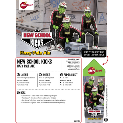 Kit (Extract) - New School Kicks Hazy Pale Ale - PLACEHOLDER