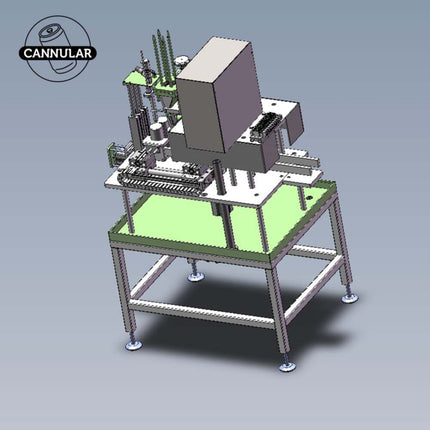 Cannular Full Auto Commercial Canning Line - Single Lane - 120V
