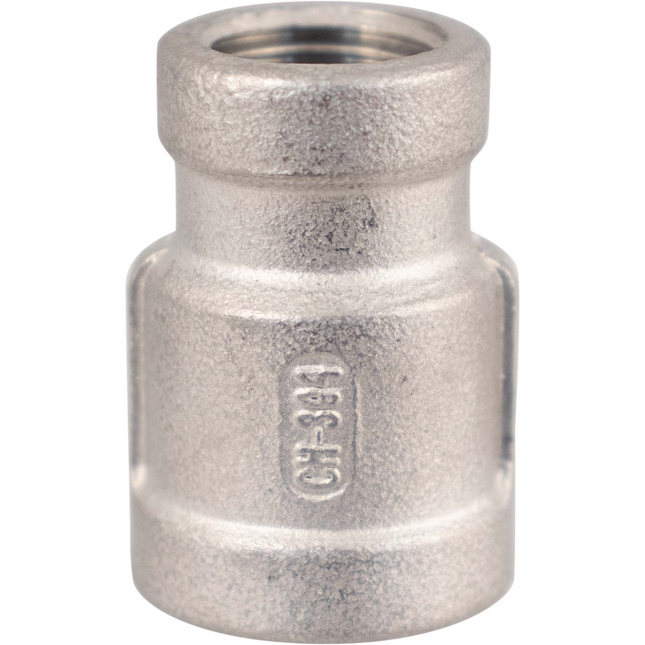 Stainless - 3/8 in. x 1/4 in. BSPP Coupler