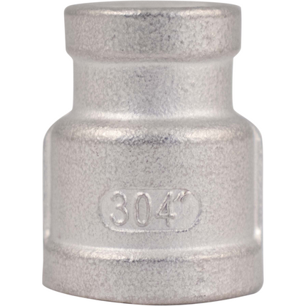 Stainless - 1/2 in. x 3/8 in. BSPP Coupler