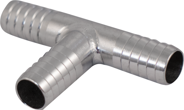 Komos - Stainless Tee - 13 mm (1/2 in.) Barb