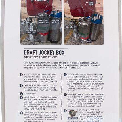 Jockey Box - Two Tap - w/o Faucets