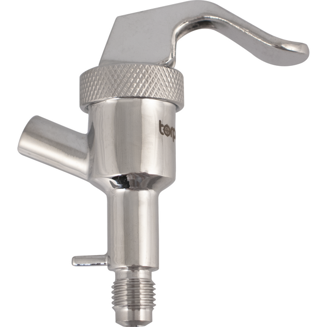 Torpedo Keg Faucet - Stainless Steel - Handheld (Picnic Tap) - 1/4 in. Male Flare