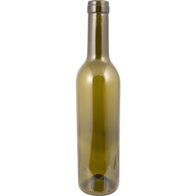 375mL Antique Green Claret/Bordeaux Farro Glass Wine Bottles - Case of 24 - PLACEHOLDER
