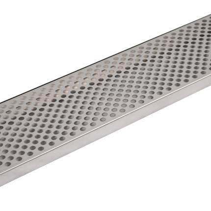 Komos Double-Wide Drip Tray - Countertop Stainless Steel - 29.5 in. x 6.7 in.