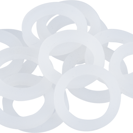 Komos - 5/8 in. Silicone Washers - Tailpiece Gaskets - Pack of 10