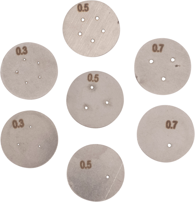 Creamer Aerator Perforated Discs - 7 Discs - Nukatap/Intertap Stout Spout Compatible