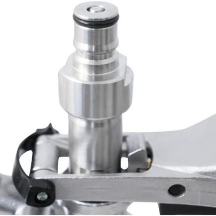 KOMOS Keg Coupler - S Style Sanke Coupler with PRV (Stainless) w/ Ball Lock Quick Disconnect (QD) Adapters