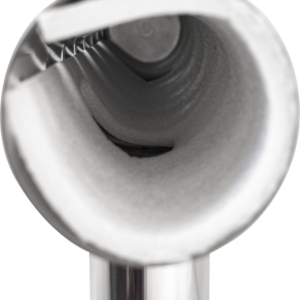 Komos Double T Bar Draft Tower - Brushed Stainless - 6 Tap