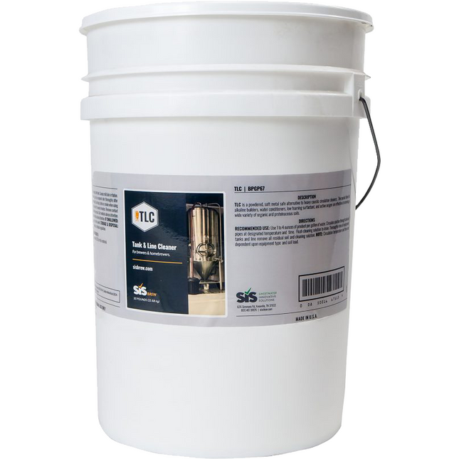 SIS Brew - TLC, Powdered Alkaline Cleaner - 50 lb