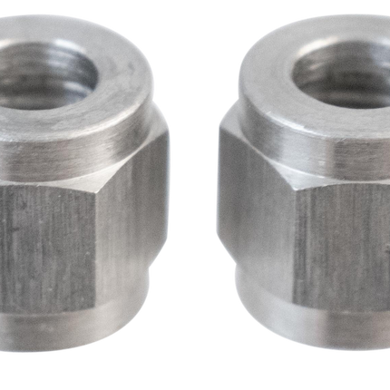 Komos - Flare Fitting - Stainless 1/4 in. Swivel Nut for 1/4 in. Barb - Pack of 4