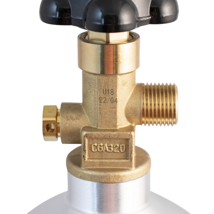 5 lb Aluminum CO2 Tank - KOMOS