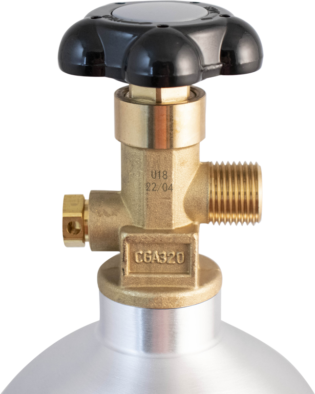 5 lb Aluminum CO2 Tank - KOMOS