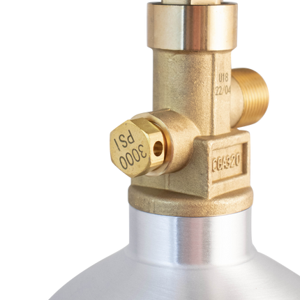 5 lb Aluminum CO2 Tank - KOMOS