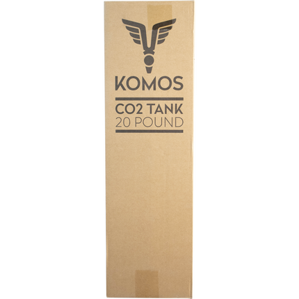 20 lb Aluminum CO2 Tank - KOMOS