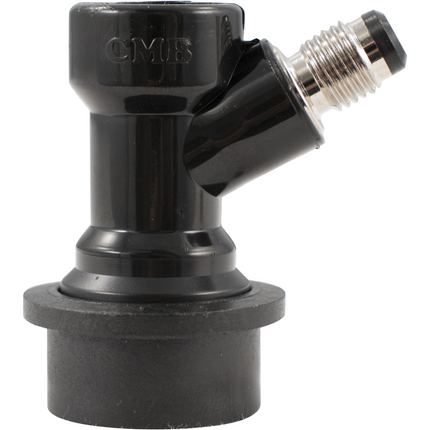 Komos - Ball Lock Quick Disconnect (QD) - Bev Out (BLACK) - CM Becker - Flare
