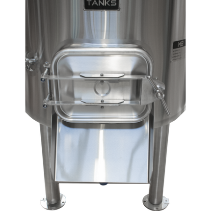MB - Insulated Mash Tun - 3.5 bbl (New Square Manway)