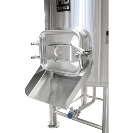MB - Insulated Mash Tun - 3.5 bbl (New Square Manway)
