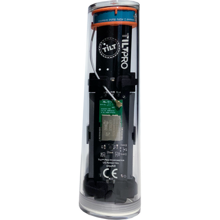 Tilt Pro Hydrometer and Thermometer - Orange