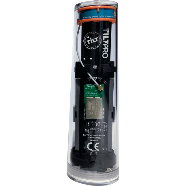 Tilt Pro Hydrometer and Thermometer - Orange