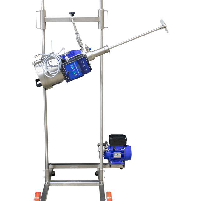 EnoItalia - Motorized Mixer with Integrated Frequency Inverter, Pump and Trolley (2022 Model)