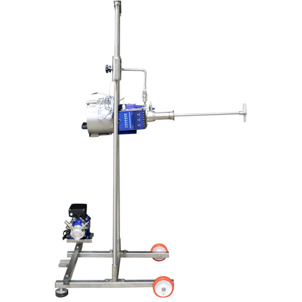 EnoItalia - Motorized Mixer with Integrated Frequency Inverter, Pump and Trolley (2022 Model)