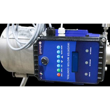 EnoItalia - Motorized Mixer with Integrated Frequency Inverter, Pump and Trolley (2022 Model)