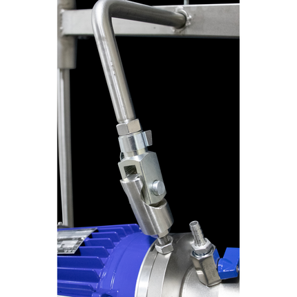 EnoItalia - Motorized Mixer with Integrated Frequency Inverter, Pump and Trolley (2022 Model)