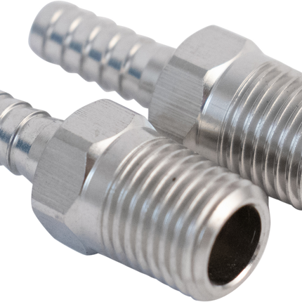 Komos - 1/4 in. NPT x 1/4 in. Barb - 2 Pack