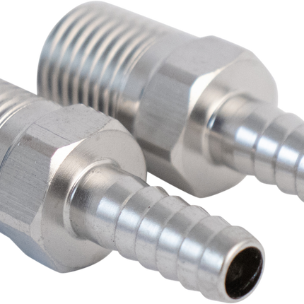 Komos - 1/4 in. NPT x 1/4 in. Barb - 2 Pack