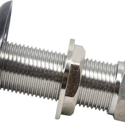 Komos - Beer Faucet Shank - 3-1/8 in. Stainless with Nut & Nipple