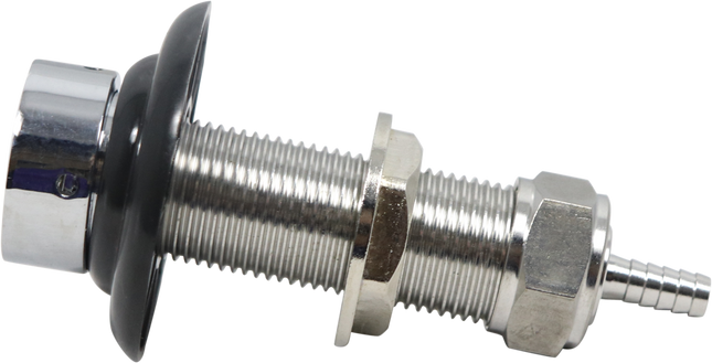 Komos - Beer Faucet Shank - 3-1/8 in. Stainless with Nut & Nipple