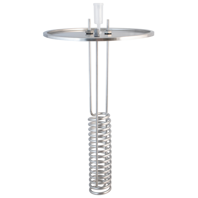 Temp Twister Stainless Steel Lid with Thermowell Port for 65L Bucket Buddy