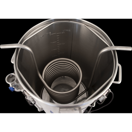 BrewZilla All Grain Brewing System | Gen 4.1 | Integrated Pump | Includes Wort Chiller | WiFi | Bluetooth | RAPT | 35L | 9.25G | 220V - Items