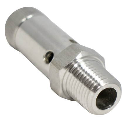 Komos - Stainless Adjustable Gas Pressure Relief Valve - 1/4 in. MPT